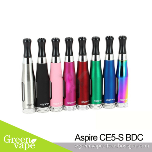 Large stock!! Aspire CE5-S BDC clearomizer Bottom Dual Coil Atomizer original Aspire CE5/CE5-S BDC